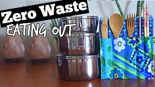 Zero Waste Swaps for Eating Out - Takeout creates a lot of trash. It doesn't have to.