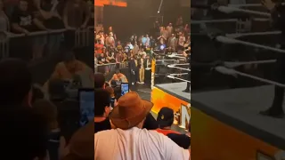 Bron Brekker smashes Von Wagner's Head with the steel steps -  Fan Cam Video - WWE NXT