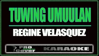 Tuwing umuulan - Regine Velasquez (KARAOKE)