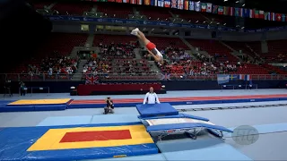 AFONSO Luis (POR) - 2017 Trampoline Worlds, Sofia (BUL) - Qualification Double Mini Routine 1