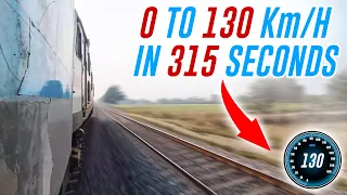 Aggressive 0 to 130 Acceleration Behind WAP7 in just 315 seconds 🔥