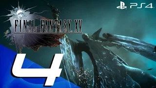 Final Fantasy XV Demo Episode Duscae - Walkthrough Part 4 - Ramuh Summon & Ending