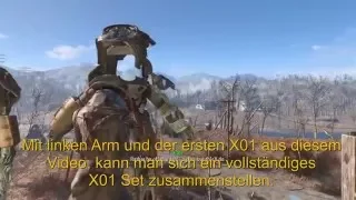 Fallout4 X01 Power Rüsung 3 X01 Power Rüstungen 2 komplette Sets