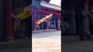 Shaolin monk kungfu show.  Chinese kung fu