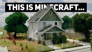 Building a Photorealistic House in Minecraft