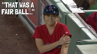 MLB Craziest Ballgirl Moments