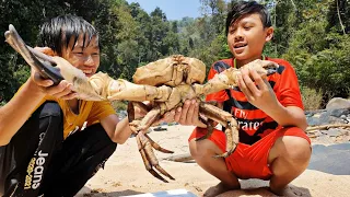 TRỜI ƠI NÓ BỰ! Đây Là Con Cua To Nhất Tôi Từng Thấy | eat crab tasmania