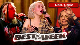 The best performances this week on The Voice | HIGHLIGHTS | 01-04-2022