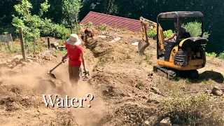 Excavating on my Riverland! Not Alone Anymore on Off Grid Homestead