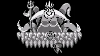 The Little Mermaid (Game Boy) All Bosses (No Damage)