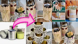 2 Simple & Easy Ideas with Tin Cans || DIY || Recycle
