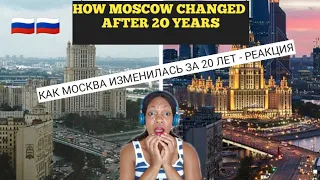 как изменилась Москва за 20 лет | реакция | How Moscow Russia Changed After 20 Years - Reaction 🇷🇺