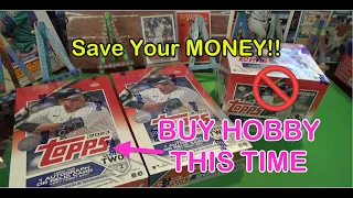 New Release Comparing 2023 Topps Series 2 Jumbo To Hobby Box Which One To BUY!!