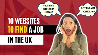 Top 10 UK Websites to get VISA SPONSORSHIP Jobs| More than 7000+ JOBS available | Nidhi Nagori