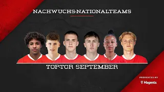 Top-Tore Nachwuchs-Nationalteam - September 2023