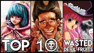 Top 10 Wasted Devil Fruits In One Piece