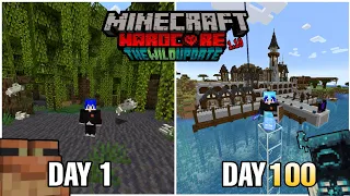 100 DAYS IN MINECRAFT HARDCORE 1.19 - THE WILD UPDATE MINECRAFT