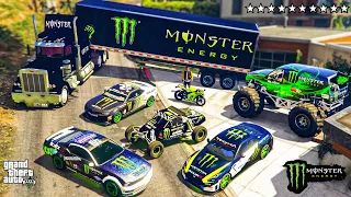 GTA 5 - Stealing MONSTER LUXURY SUPER CARS with Franklin! (Real Life Cars #13)