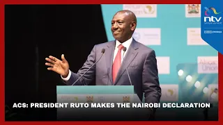 Africa Climate Summit: President Ruto makes the Nairobi declaration