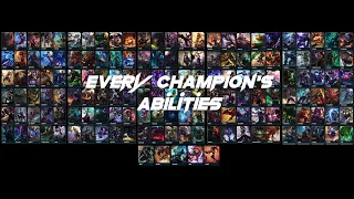 I Read Every Single Champion's Abilities In League Of Legends