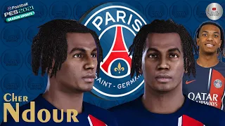 Cher Ndour Face PES 2021 PES 2020 Paris Saint-Germain | PSG | NISZ Gaming