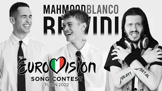 Mahmood Blanco BRIVIDI Metal cover [Eurovision 2022] English Lyrics