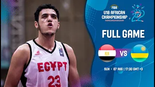 Egypt v Rwanda | Full Basketball Game | FIBA U18 African Championship 2022