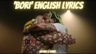 (ENGLISH LYRICS) 6ix9ine - Bori feat. Lenier