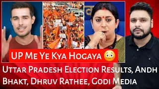 Uttar Pradesh Election Results | Andh Bhakt | Dhruv Rathee | Godi Media | Mr Reaction Wala