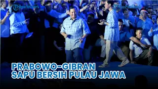 Prabowo-Gibran Sapu Bersih Pulau Jawa Versi Quick Count Pilpres 2024