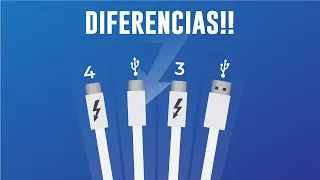 Thunderbolt 4 vs USB 4 vs Thunderbolt 3 vs USB 3 - Diferencias!!