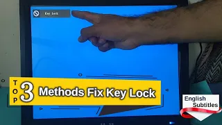How To Fix all TV Key Lock Problem at Home | Fix Key Lock On LED TV Without a Remote Control