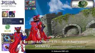 DFFOO [GL] Act 4 Chapter 6 Pt 1 SHINRYU: Rubicante Solo