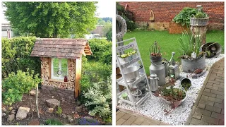 Amazing garden decor with your own hands! 36 examples for inspiration!