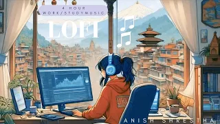 Music for Deep Focus While Studying or Working | Chill Lofi Mix | Kathmandu Valley