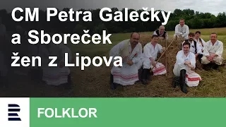 Horňácká cimbálová muzika Petra Galečky a Sboreček žen z Lipova | Na živú notečku