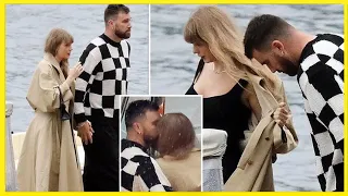 Taylor Swift, Travis Kelce share romantic boat ride, kiss in Italy