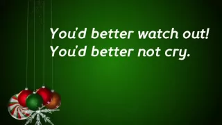 Santa Claus is coming to town (Lyrics - Children version)