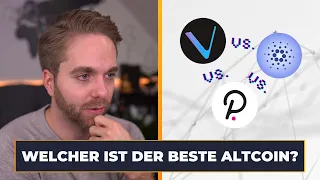 VeChain, Polkadot, Cardano - Welcher ist der beste Altcoin?