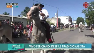 Desfile tradicionalista en la Fiesta Provincial del Ternero