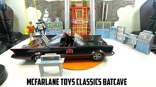 Mcfarlane Toys Batman Classic TV Series Batcave
