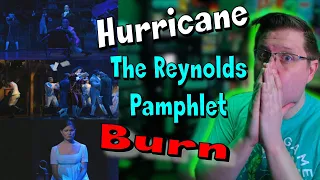 Hamilton Noob Listens: "Hurricane, The Reynolds Pamphlet, & Burn" | Simply BRILLIANT...