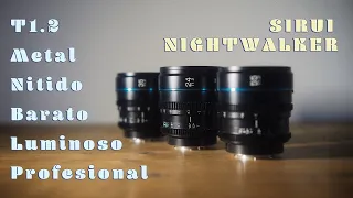 Los LENTES de CINE con los que TANTOS SOÑABAMOS // SIRUI NIGHTWALKER T1.2