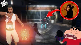 Franklin Shinchan Fight With Serbian Dancing Lady in GTA 5 (GTA 5 Mods)