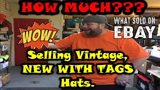 Selling Vintage, NEW WITH TAGS, Hats On Ebay. What Sold?