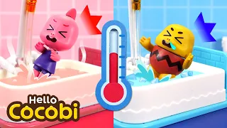 HOT vs COLD Challenge Song 🥵🥶 + More Cocobi Kids Songs & Nursery Rhymes | Hello Cocobi