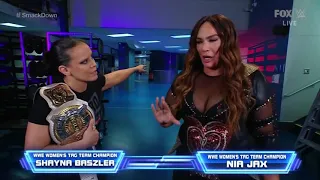 Nia Jax blames Shayna Baszler for her loss to Sasha Banks (Full Segment)