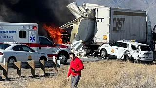 UHP trooper involved in accident forcing I-80 closure near Grantsville