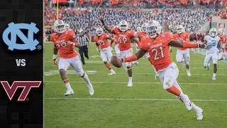 North Carolina vs. Virginia Tech Football Highlights (2017)