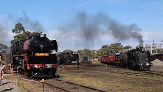 Steamrail Victoria's Newport Workshops 2024 Open Days